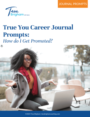 Career Worksheet: <i>How Do I Get Promoted?</i> <br> <span class="descriptor">Journal Prompt</span>